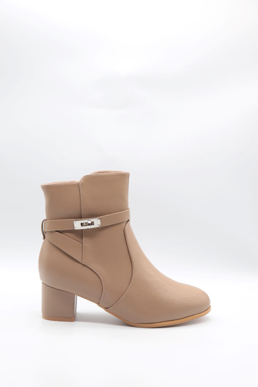 Square Heel Boot Voile Fashion