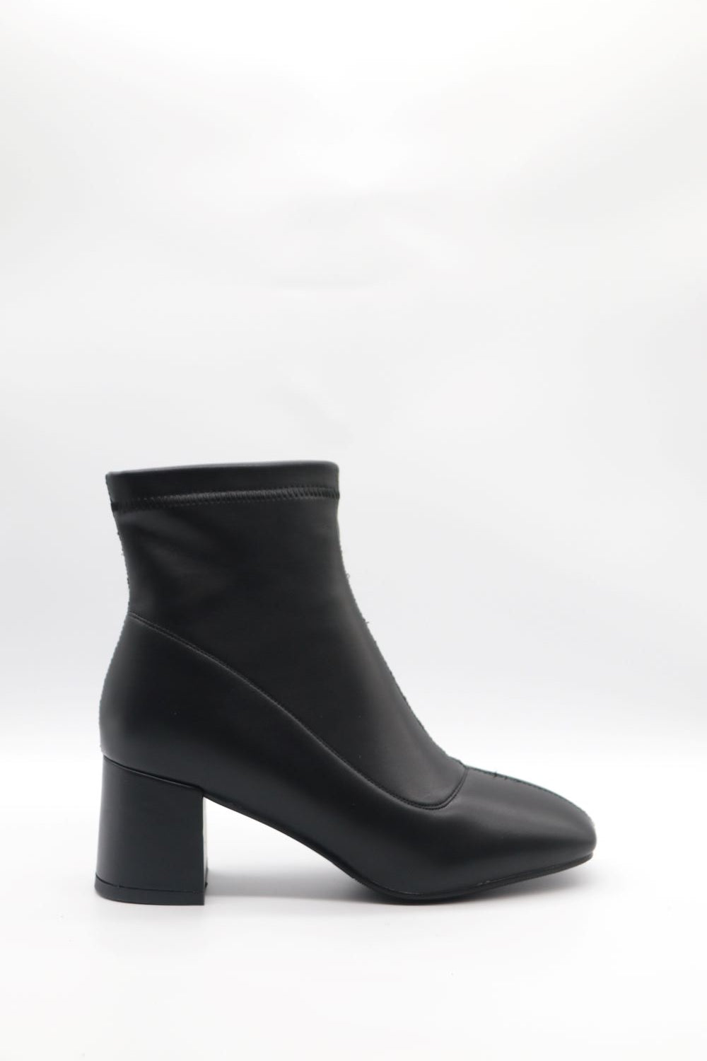 Square Heel Boot Voile Fashion