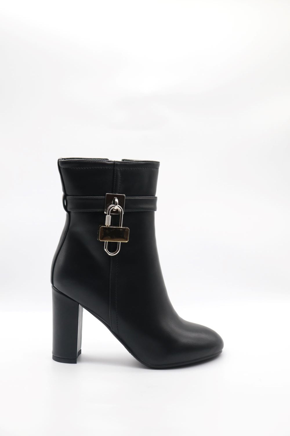 Square Heel Boot Voile Fashion