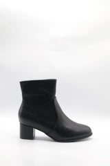 Square Heel Boot Voile Fashion