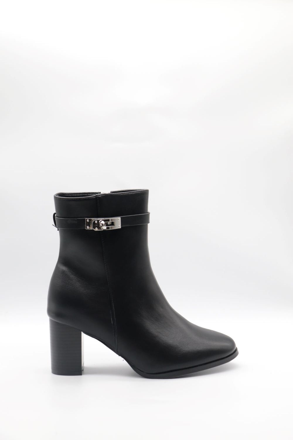 Square Heel Boot Voile Fashion