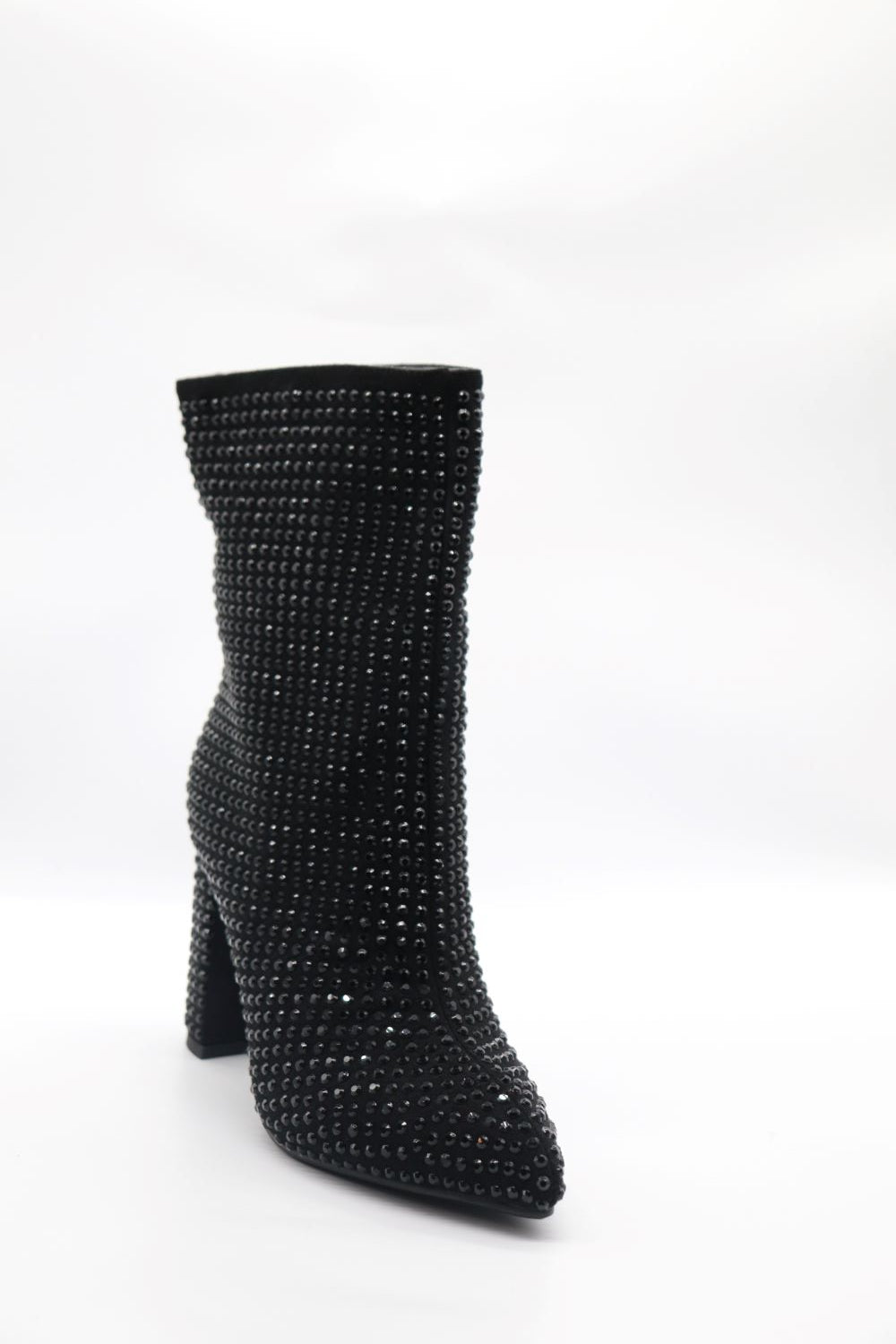 Square Heel Boot Voile Fashion