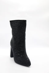 Square Heel Boot Voile Fashion