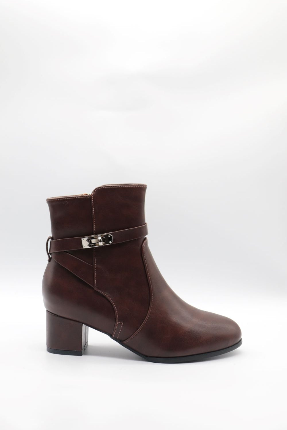 Square Heel Boot Voile Fashion