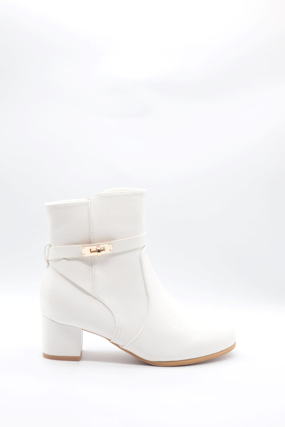 Square Heel Boot Voile Fashion