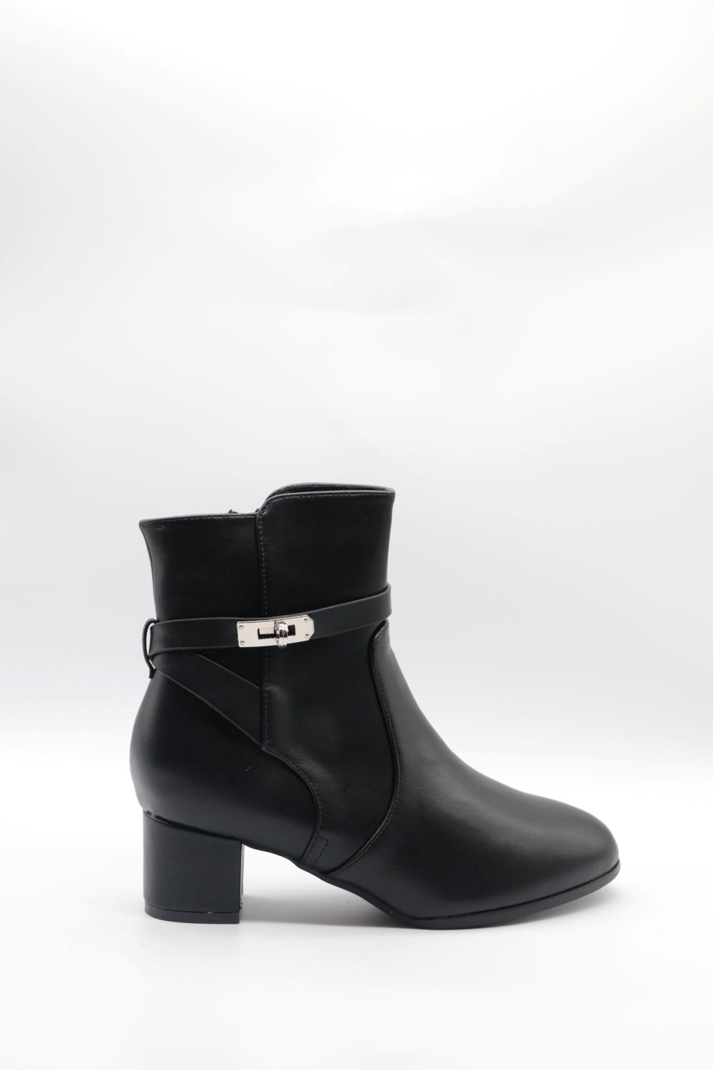 Square Heel Boot Voile Fashion