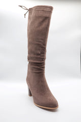 Square Heel Boot Voile Fashion