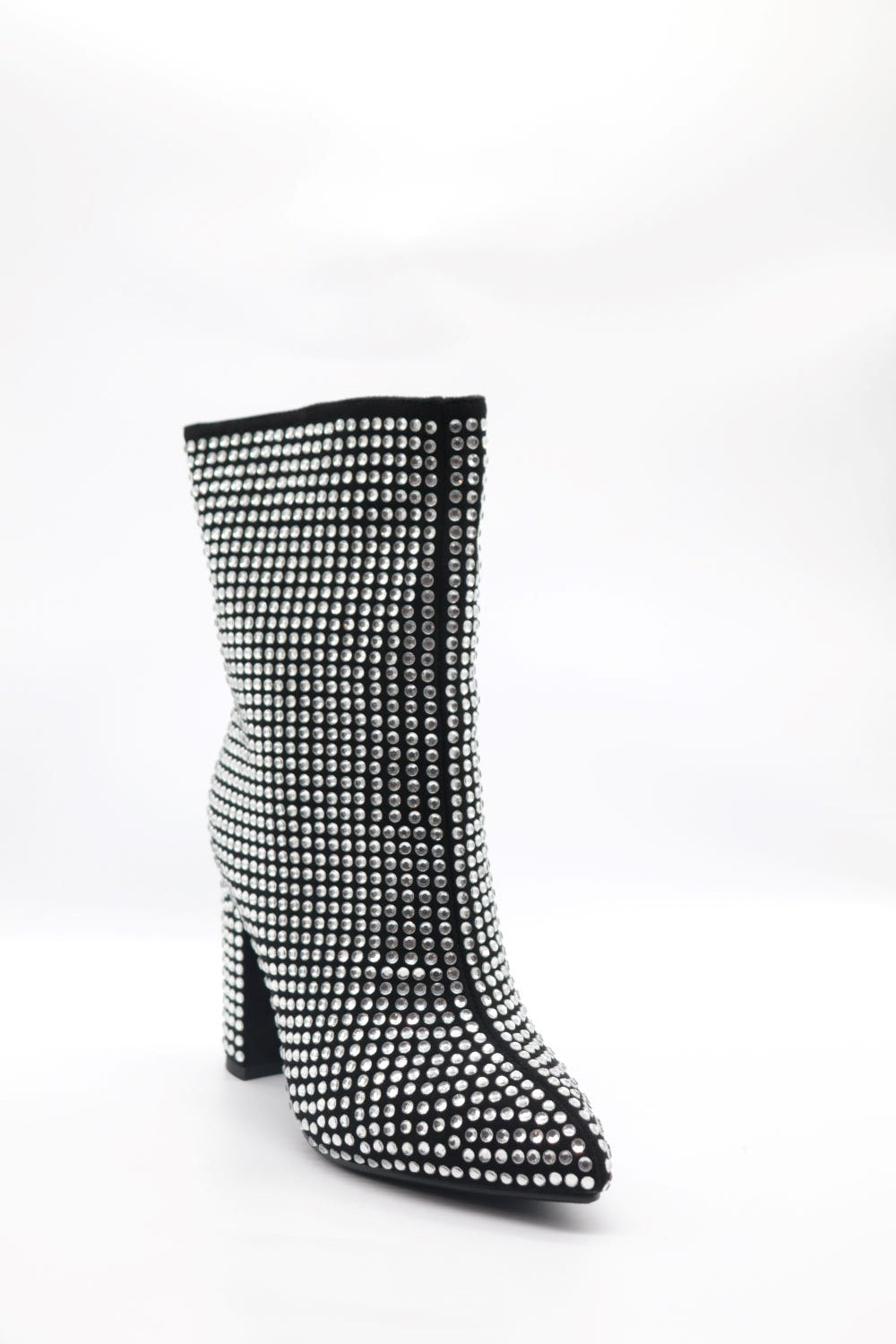 Square Heel Boot Voile Fashion