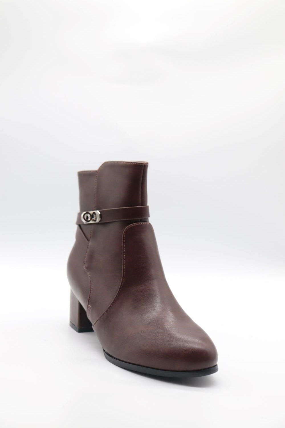 Square Heel Boot Voile Fashion