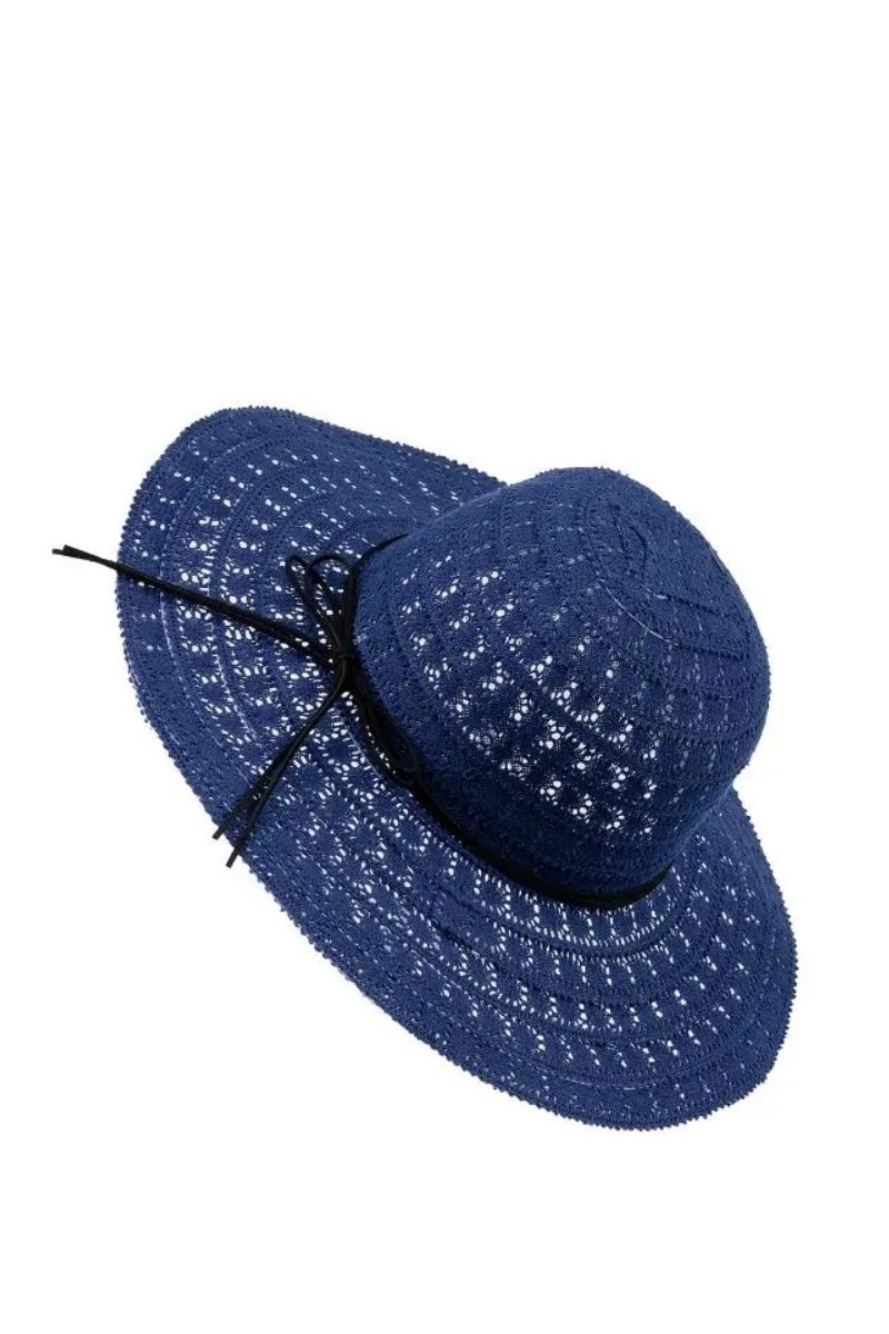 Summer Straw Hat  Voile