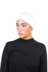 Double Crossed Bonnet  Voile
