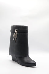 Wedge Boot Voile Fashion