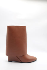 Wedge Boot Voile Fashion