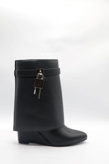 Wedge Boot Voile Fashion