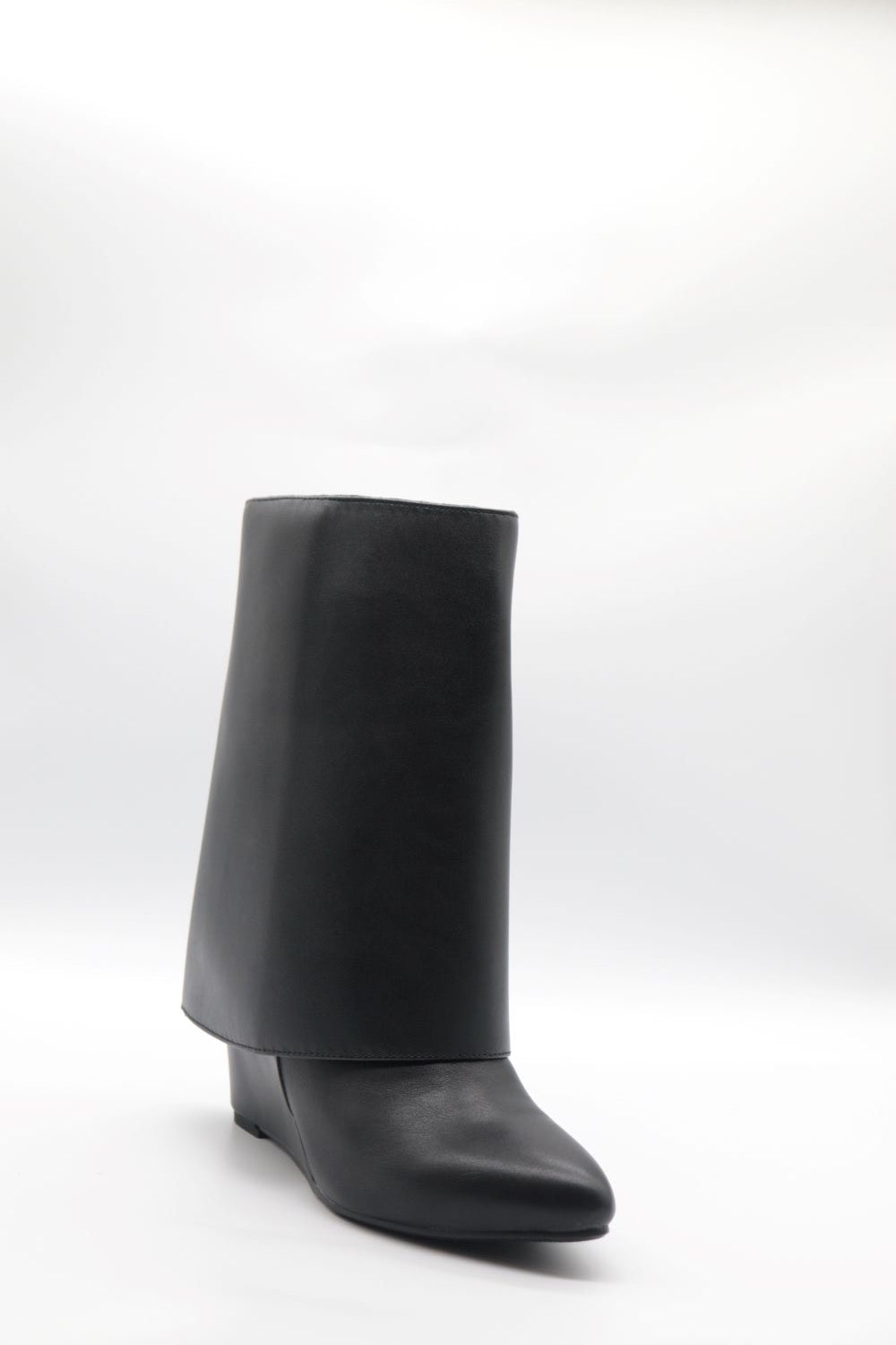 Wedge Boot Voile Fashion