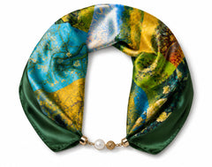 Printed Scarf 65*65  Voile