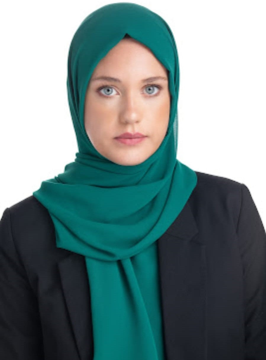 Basic Plain Chiffon Hijab  Voile