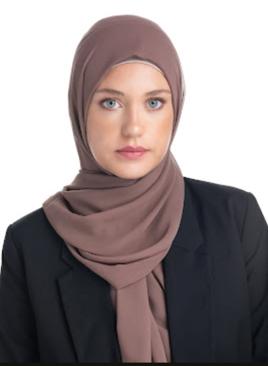 Basic Plain Chiffon Hijab  Voile