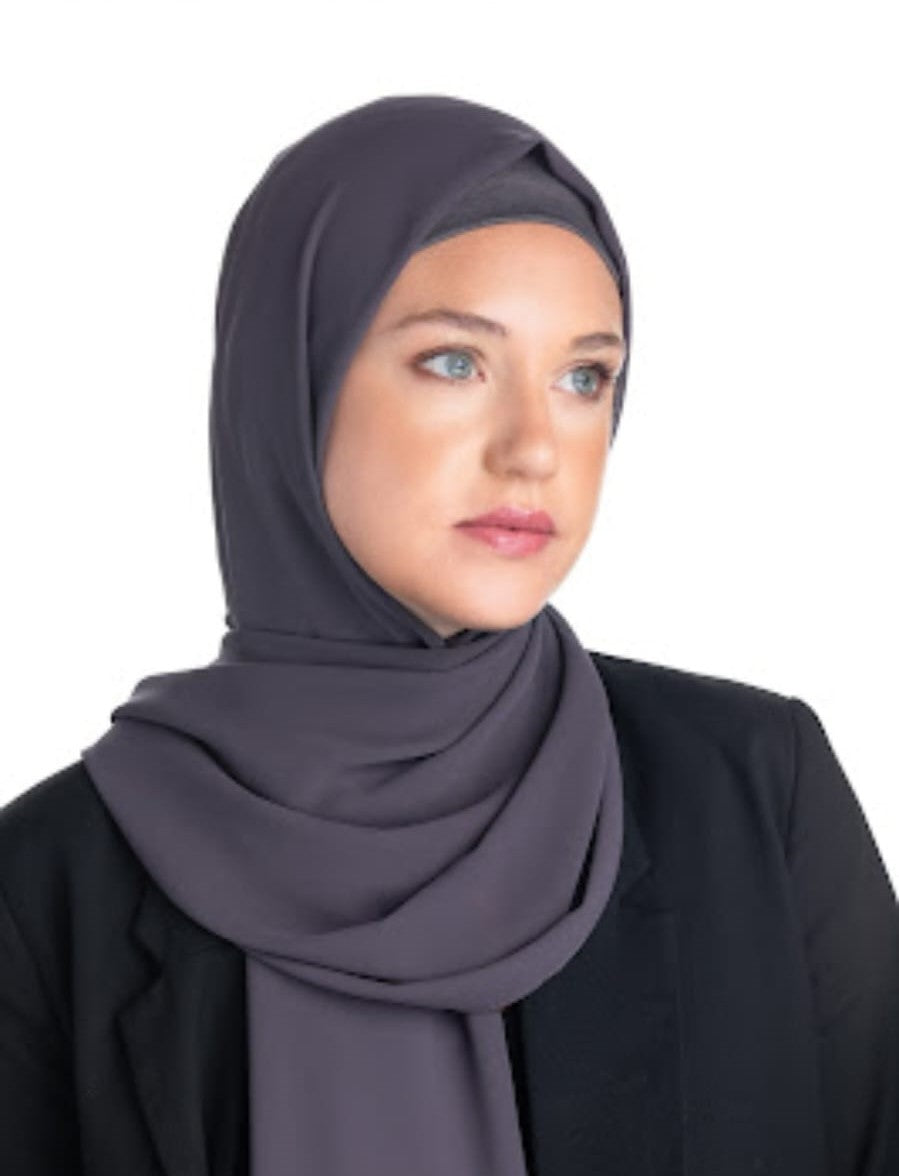 Basic Plain Chiffon Hijab  Voile