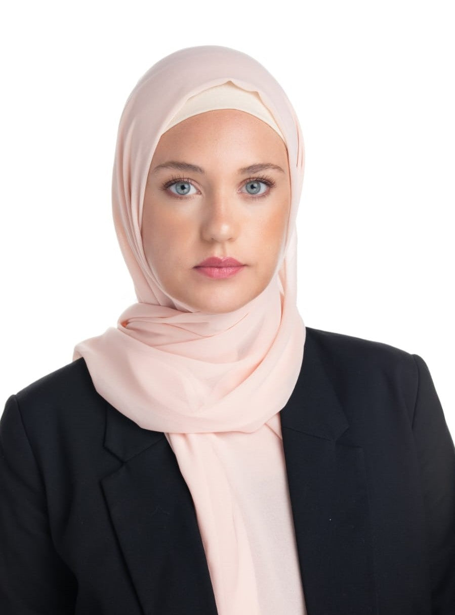 Basic Plain Chiffon Hijab  Voile