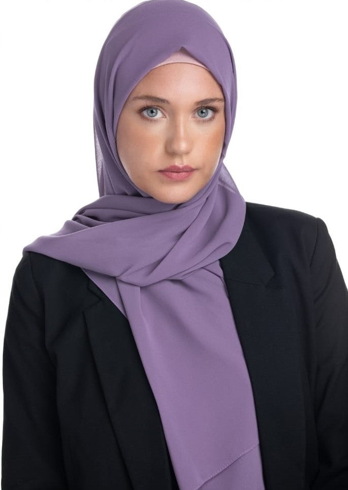 Basic Plain Chiffon Hijab  Voile