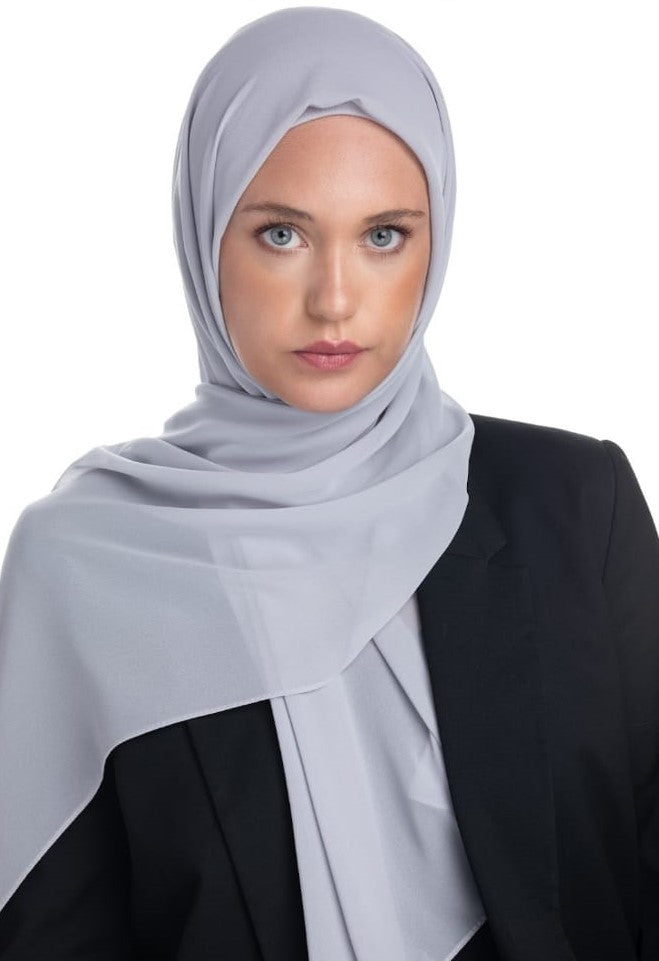 Basic Plain Chiffon Hijab  Voile