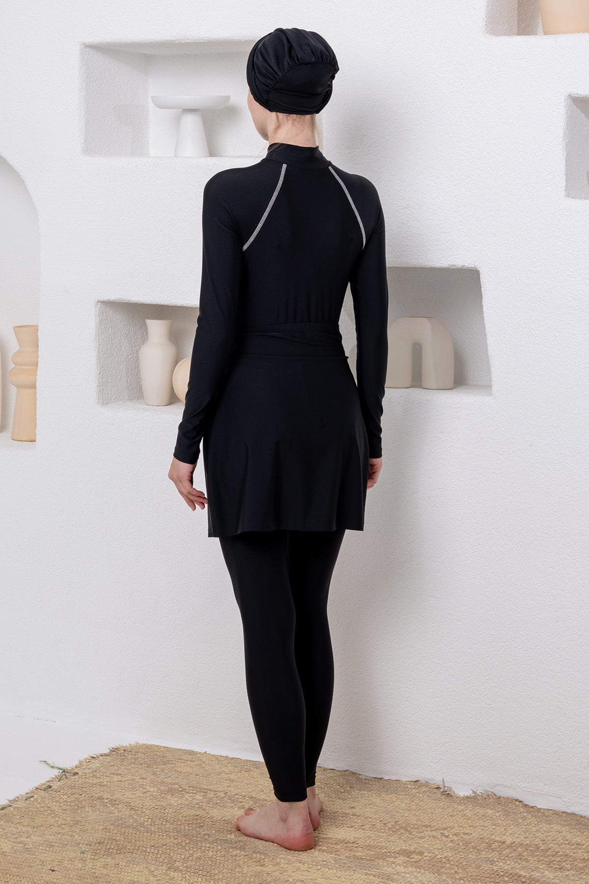 Adasea Burkini  Swimsuit-1114  Voile