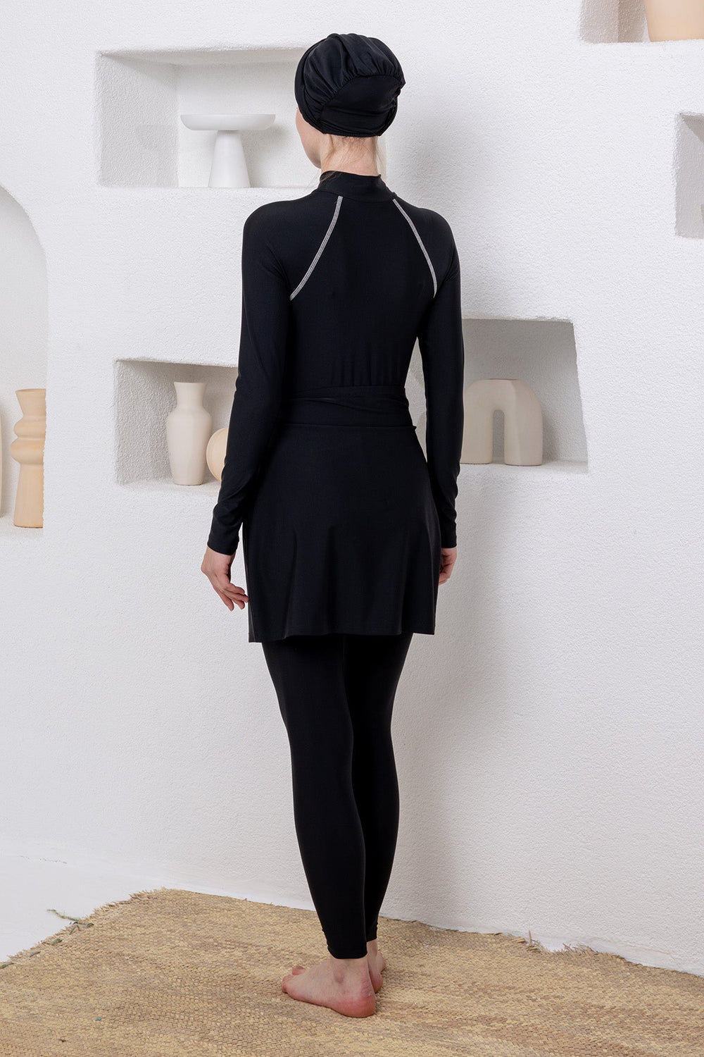 Adasea Burkini  Swimsuit-1114  Voile