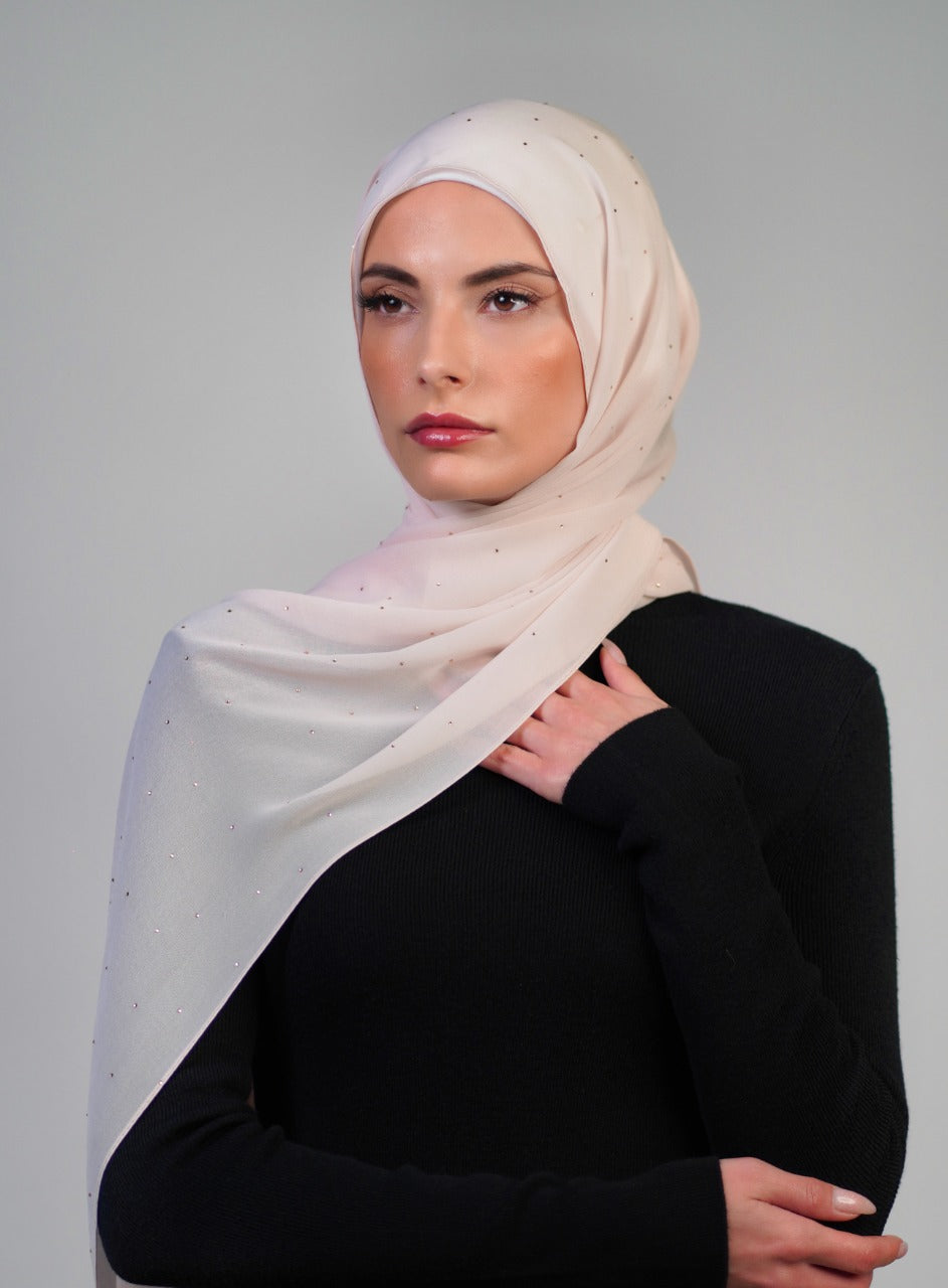 Crepe With Stones - Voile Fashion