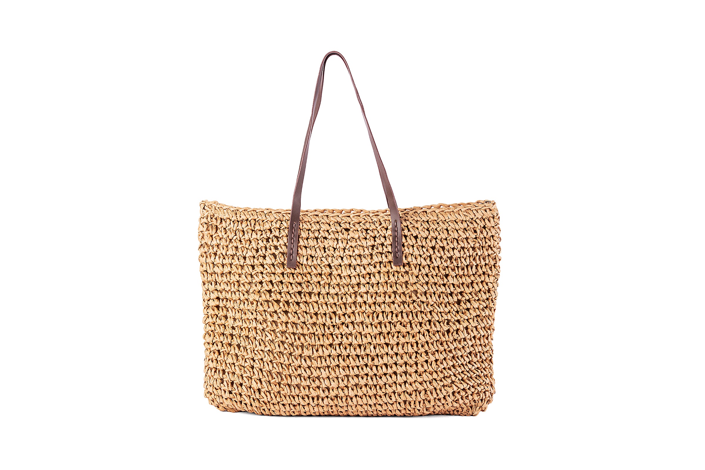 Straw Bag -  Voile