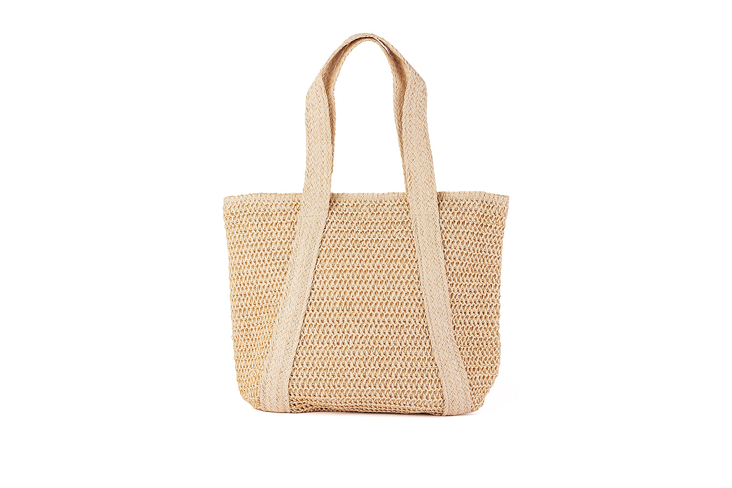 Straw Bag -  Voile