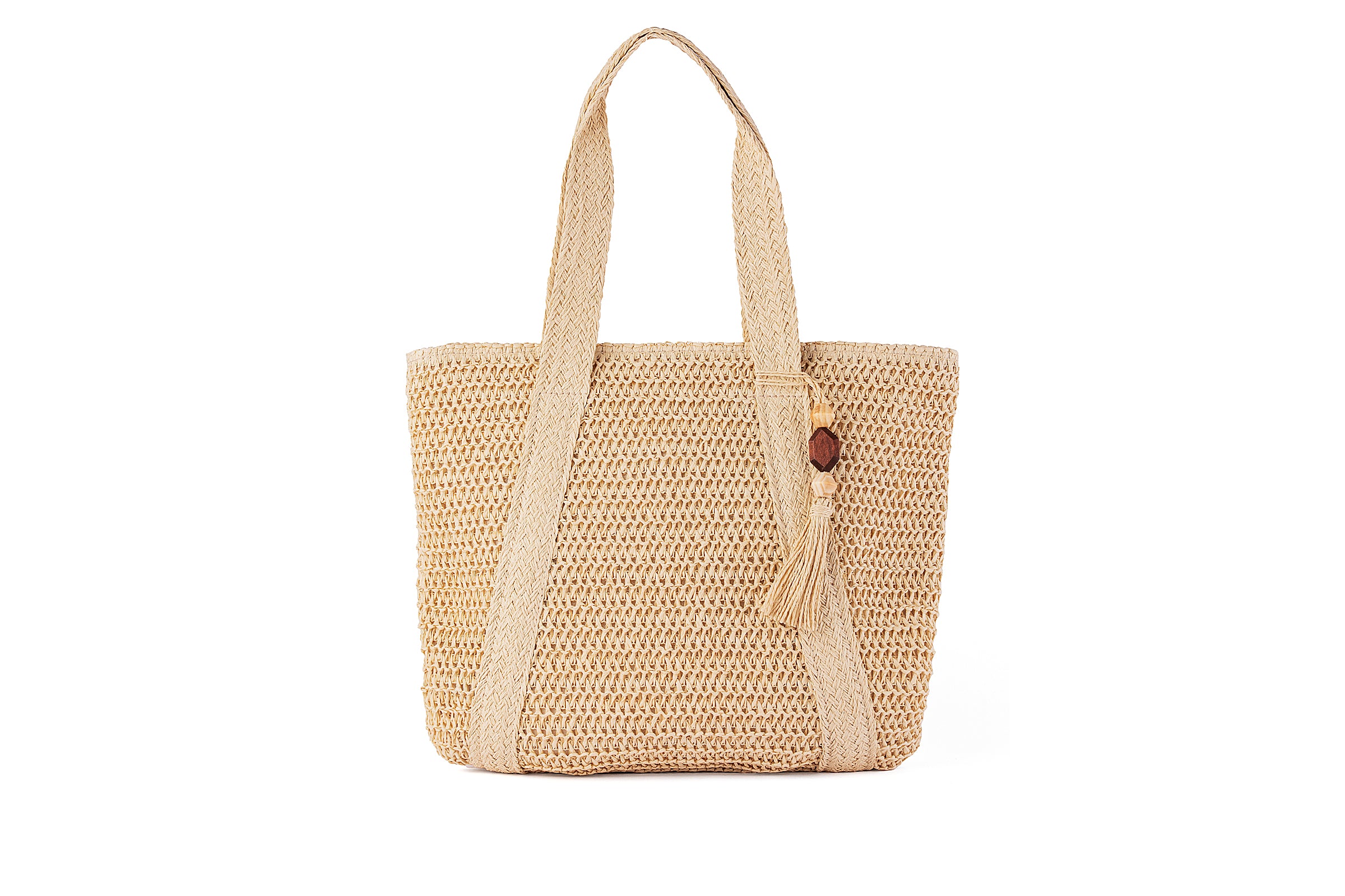 Straw Bag -  Voile