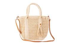 Straw Bag -  Voile