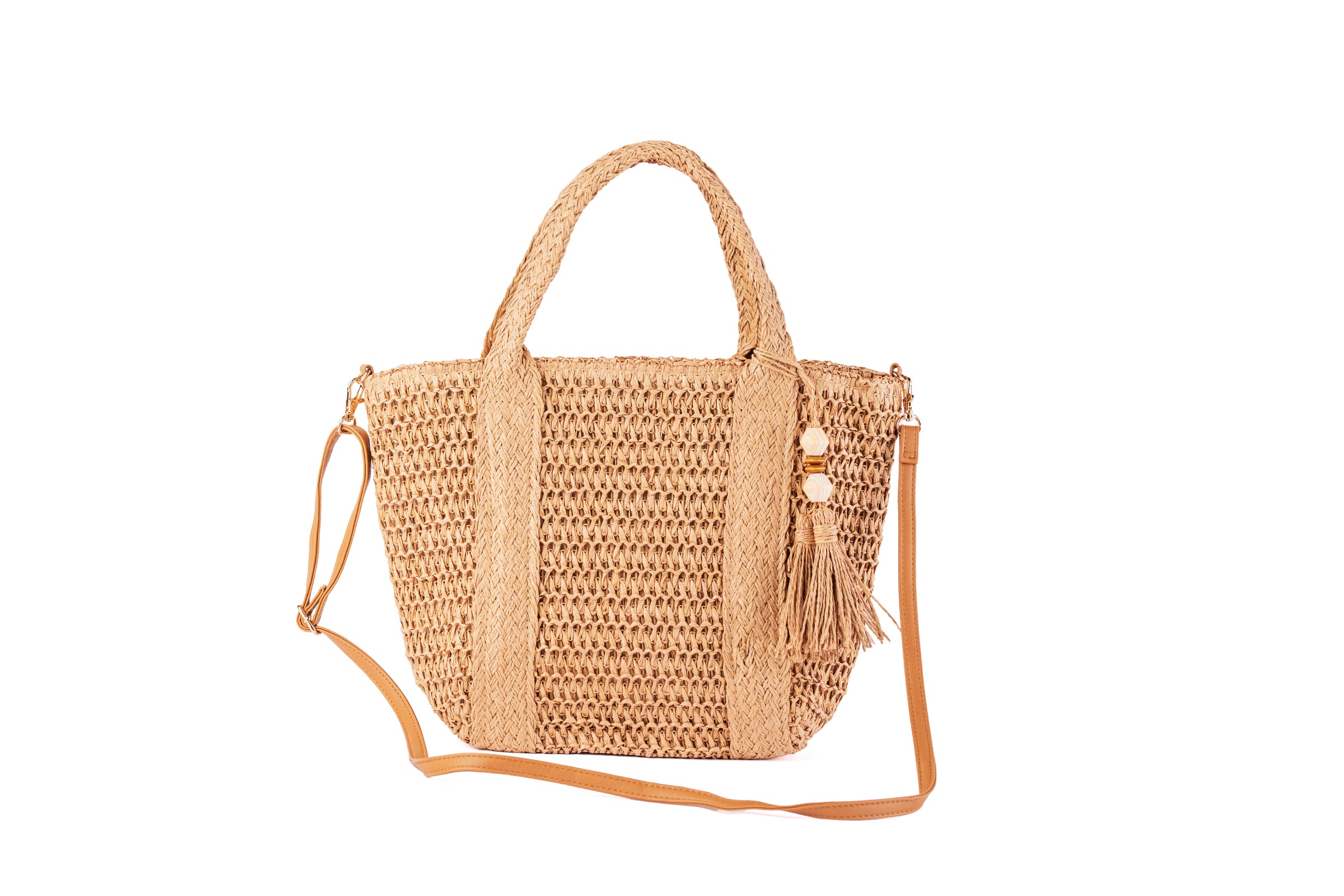 Straw Bag -  Voile