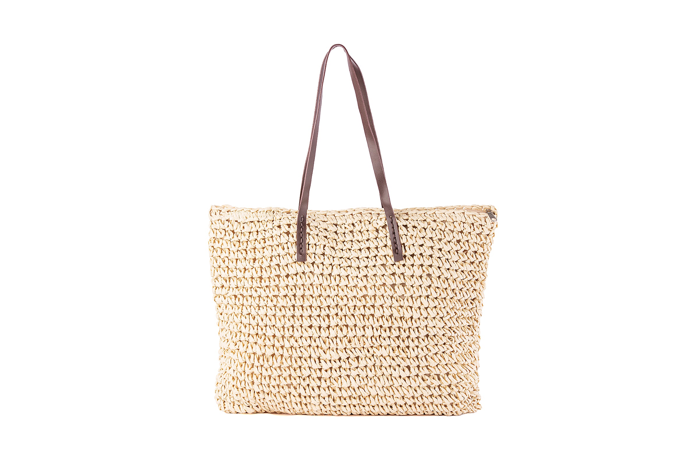 Straw Bag -  Voile