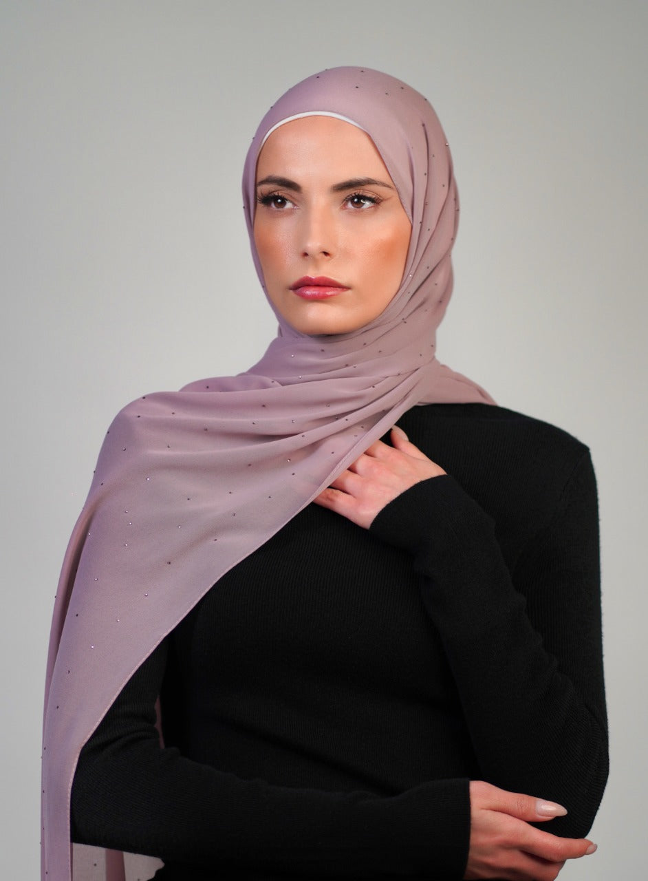 Crepe With Stones - Voile Fashion