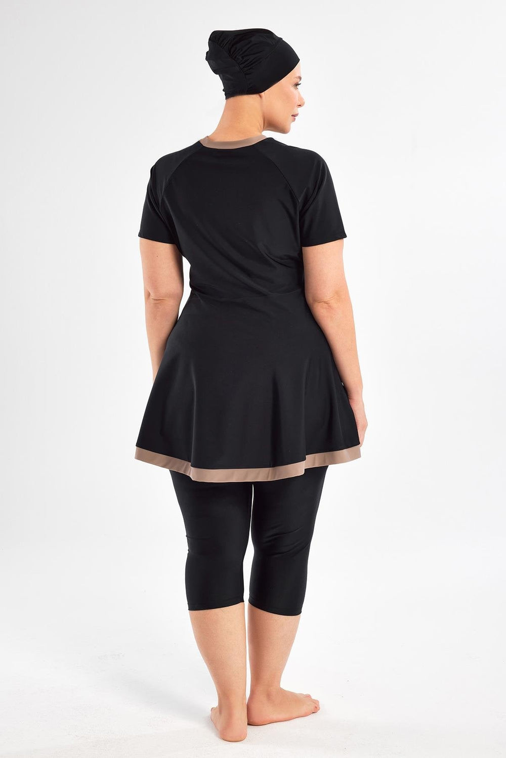 Adasea Burkini  Swimsuit  Voile