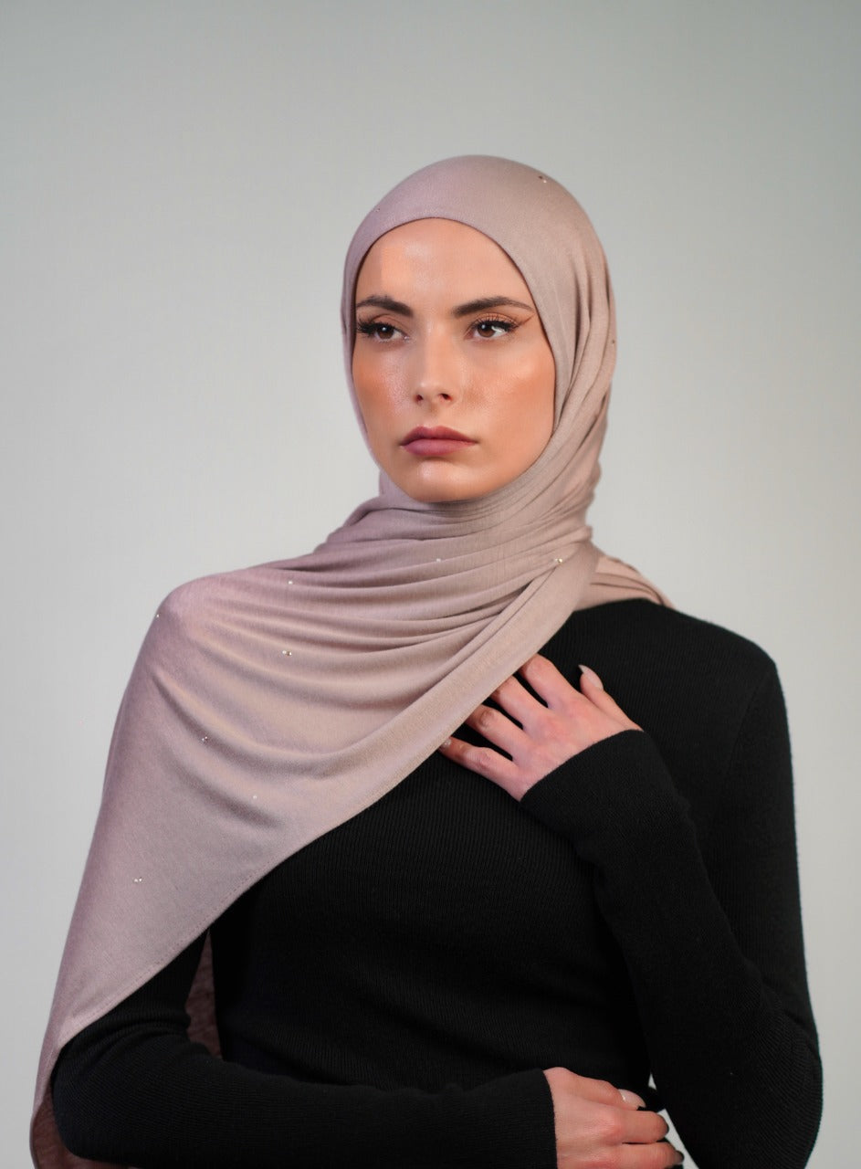 Cotton Stretch With Stones - Voile Fashion