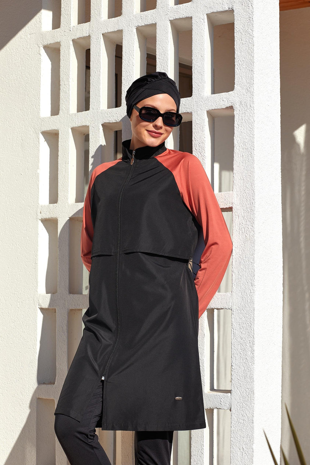 Adasea Burkini  Swimsuit  Voile