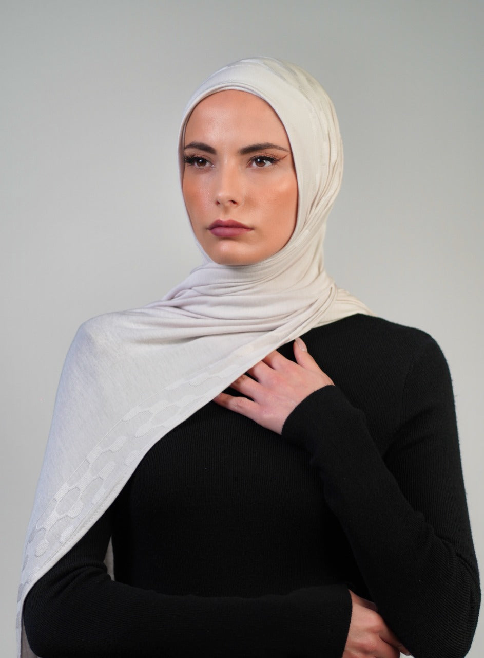 Patterned Double Stretch - Voile Fashion