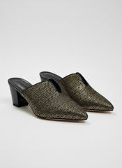 Block Heel Mule  Hazar