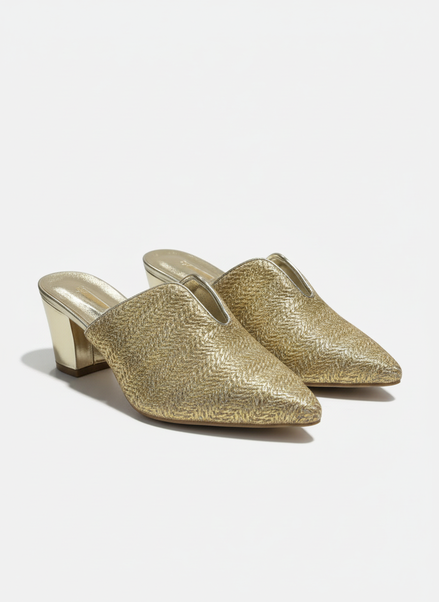 Block Heel Mule  Hazar