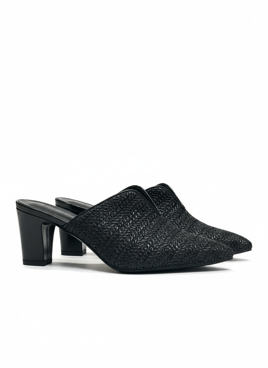 Block Heel Mule  Hazar