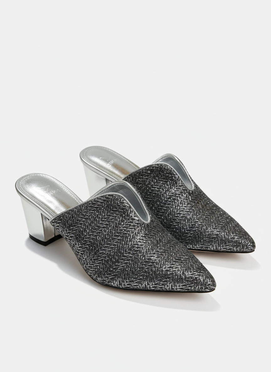 Block Heel Mule  Hazar