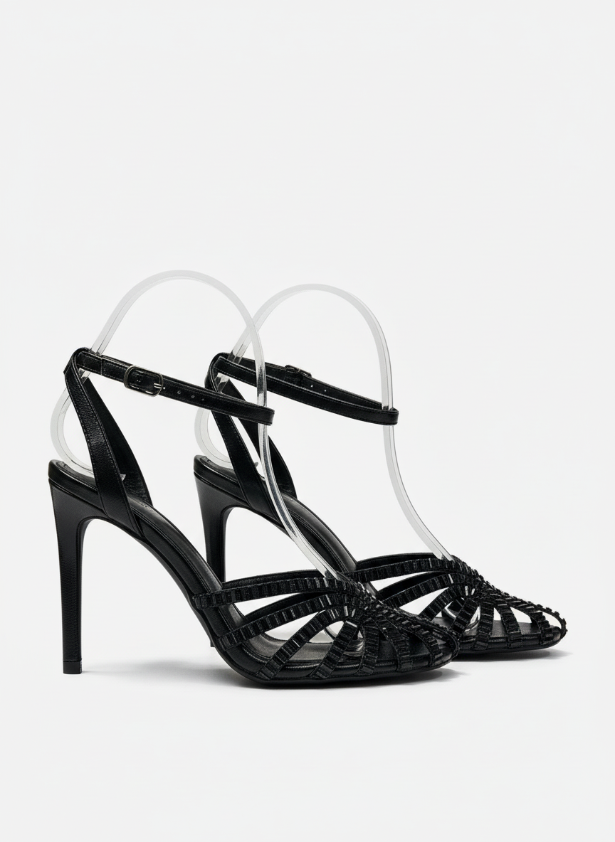 Ankle Strap Heel  Hazar