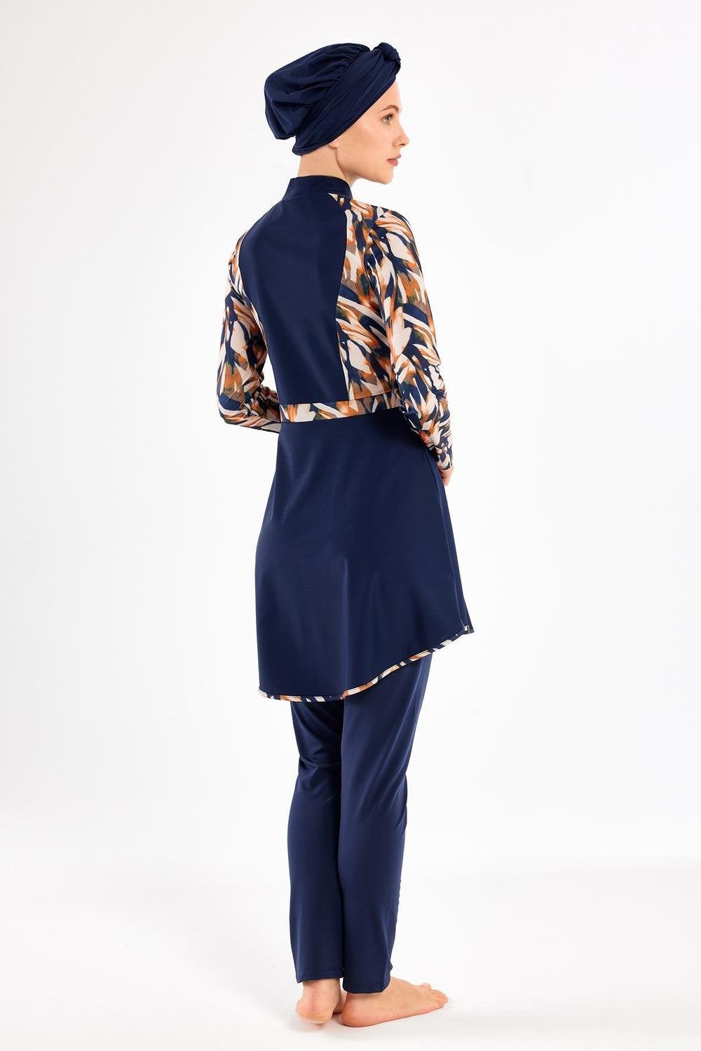 Adasea Burkini  Swimsuit  Voile