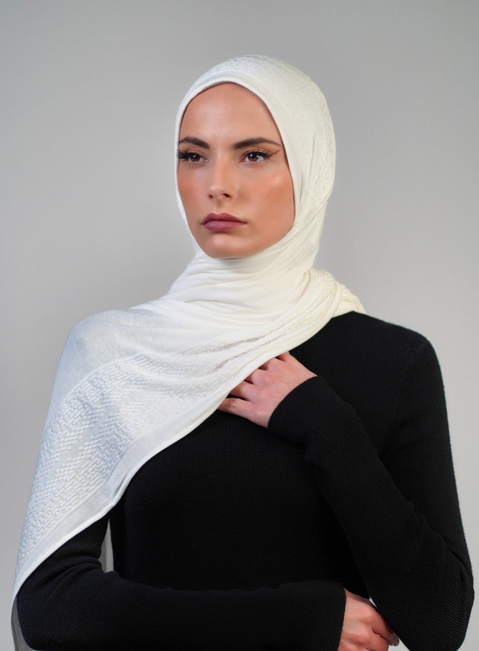 Patterned Double Stretch - Voile Fashion