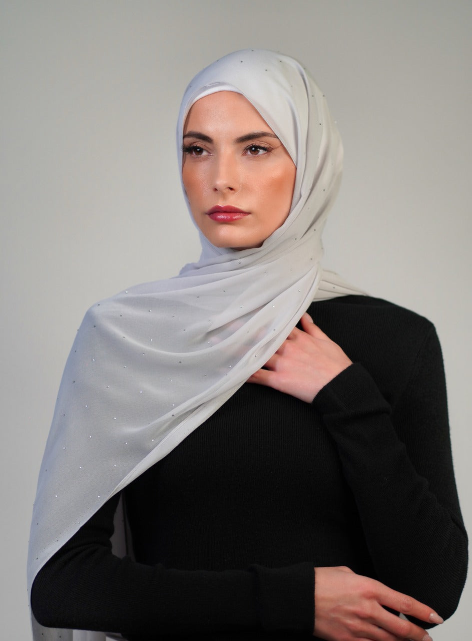 Crepe With Stones - Voile Fashion