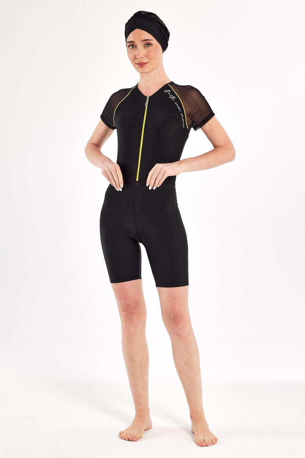 Adasea Burkini  Swimsuit  Voile