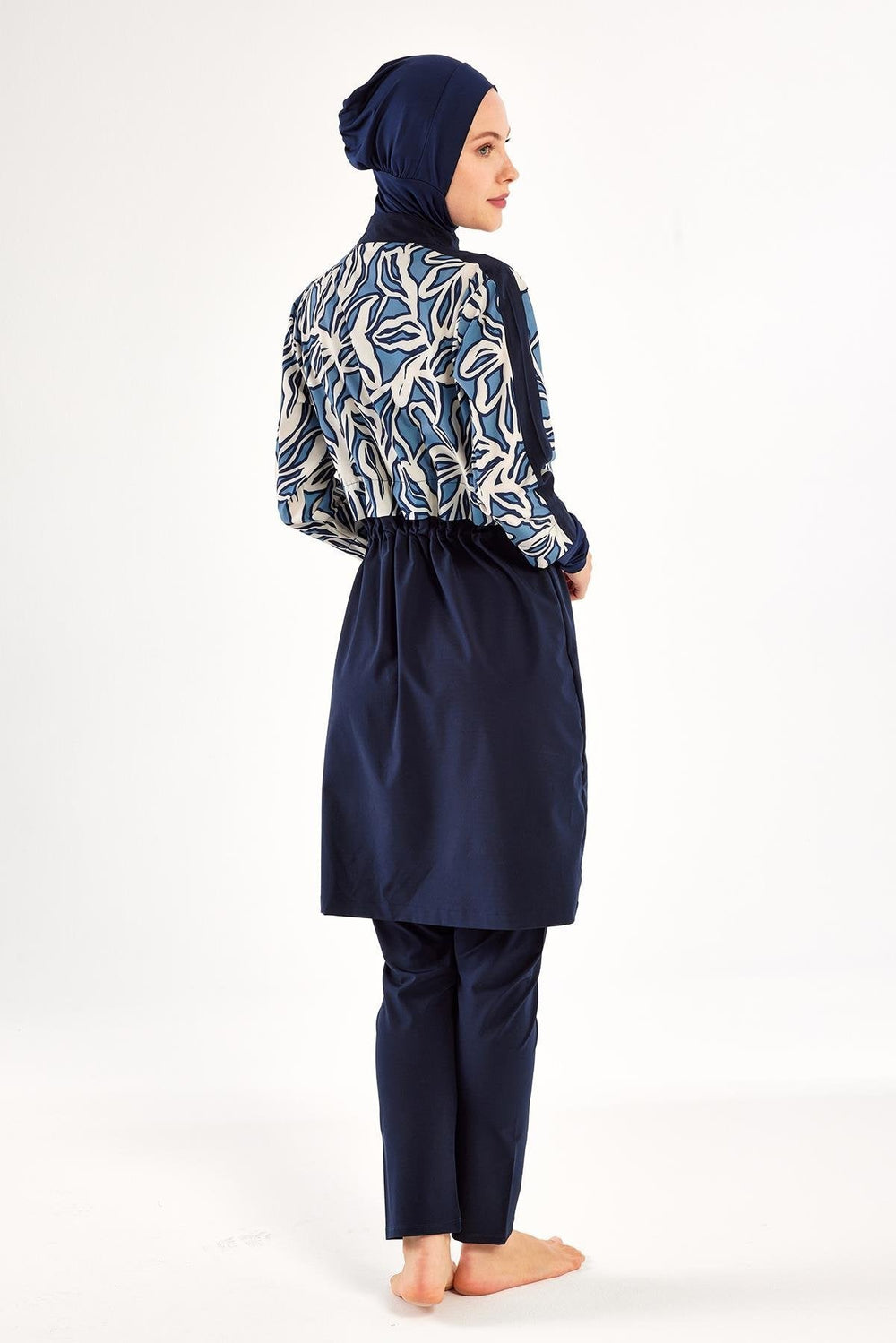 Adasea Burkini  Swimsuit  Voile